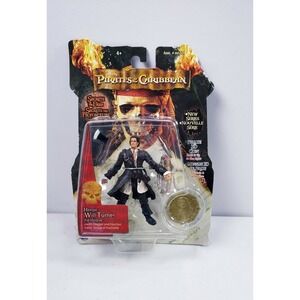 Zizzle 2007 Pirates Of The Caribbean Will Turner Figure Secret of The Deep 00201